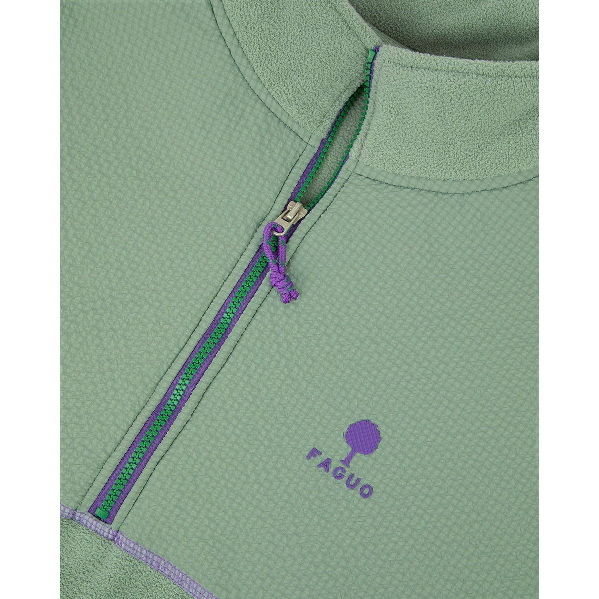 Polaire LIORAN OTD vert clair, FAGUO
