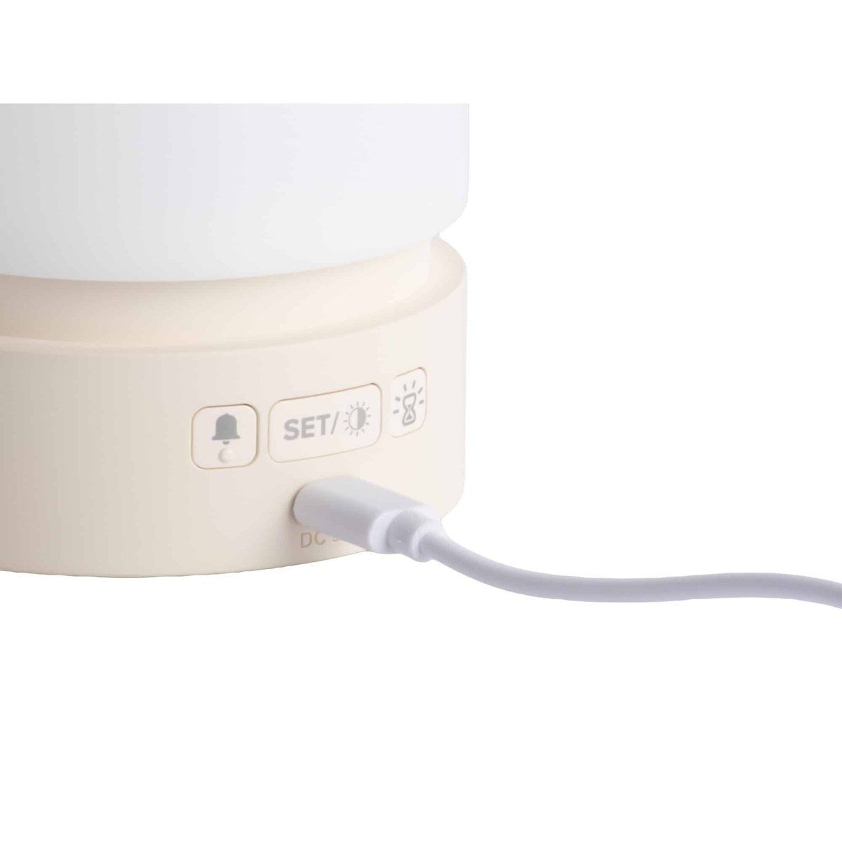 Réveil Plastique PILLAR crème, KARLSSON