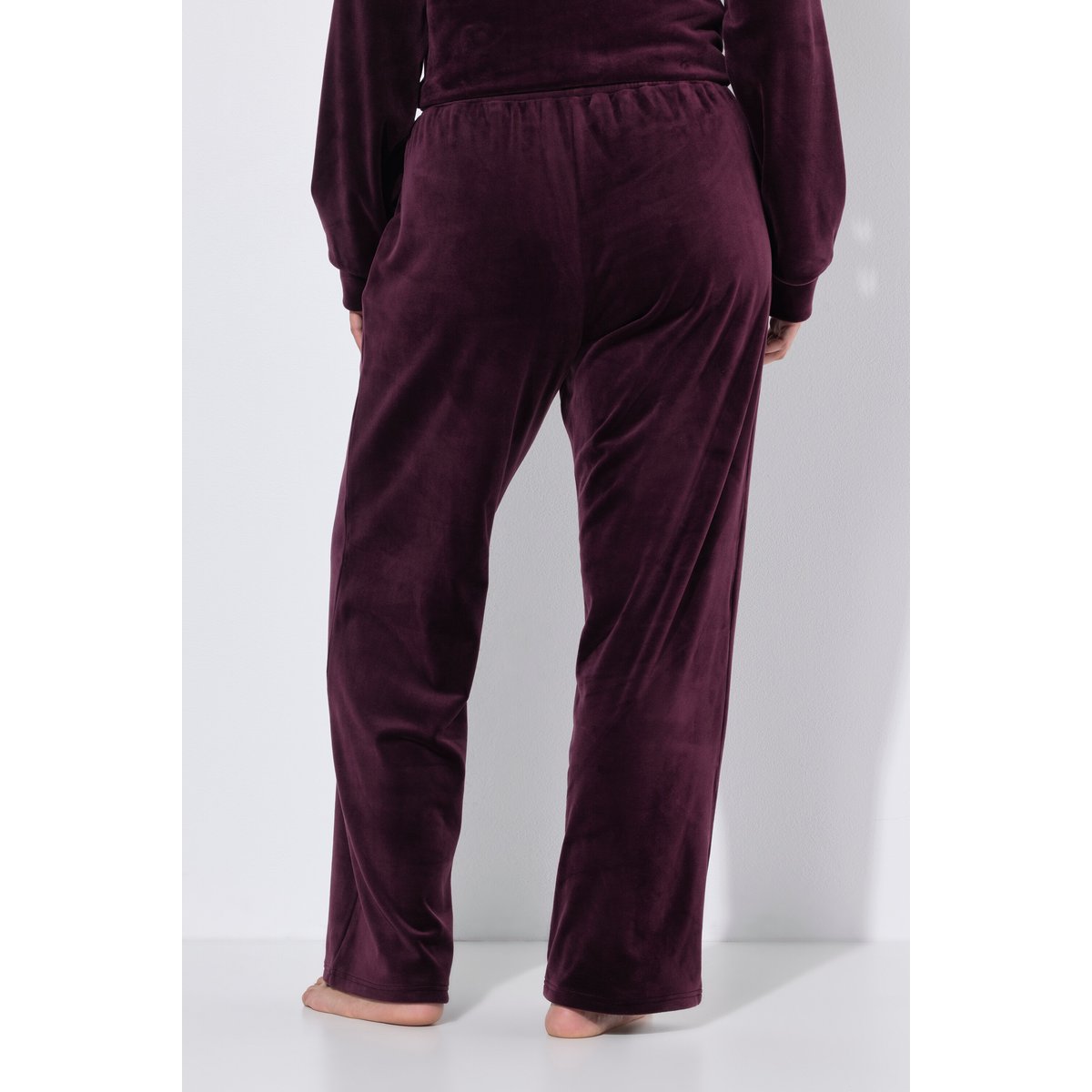 Pantalon d'intérieur en velours prune foncé, ULLA POPKEN