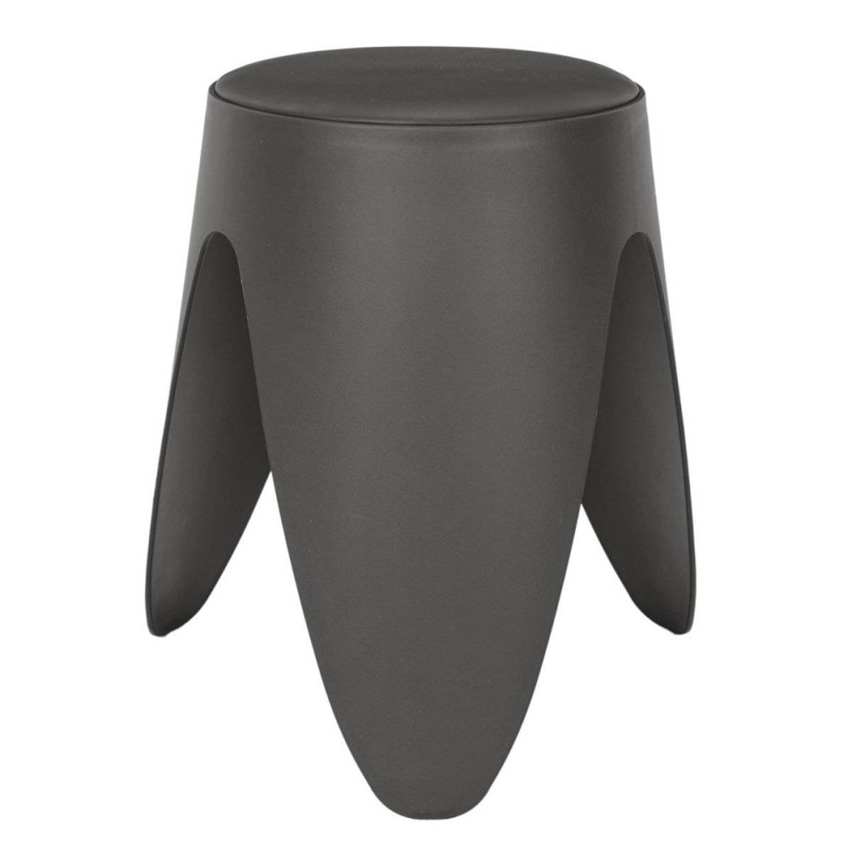 Tabouret Eve Coloris Gris gris, DECORATIE