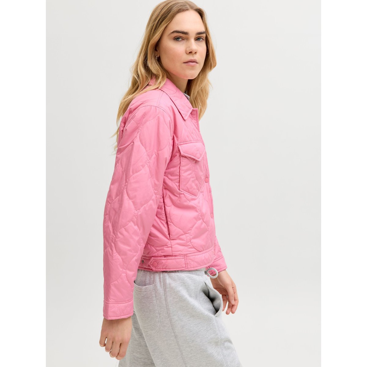 Veste Matelassée rose - morning glory 1, JJXX