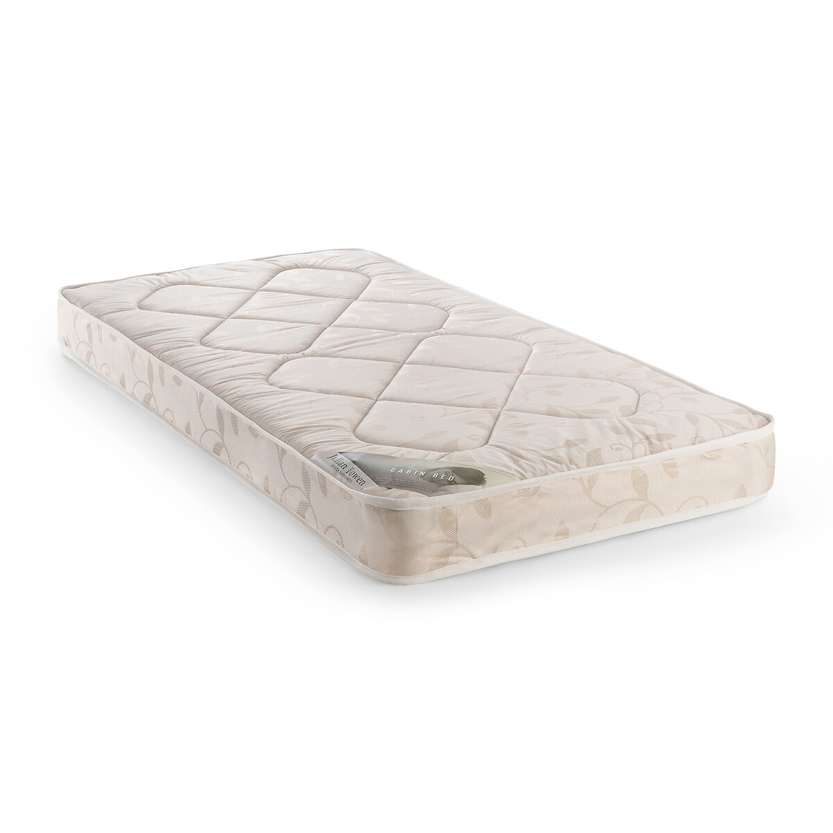 Kids Cabin Bed Sprung Mattress white, JULIAN BOWEN