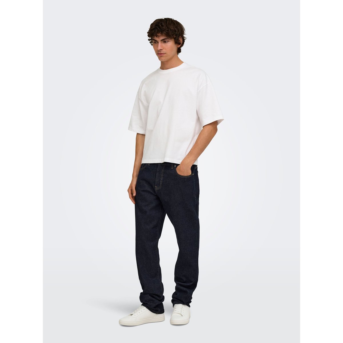 Coupe Regular dark blue denim 1, ONLY & SONS