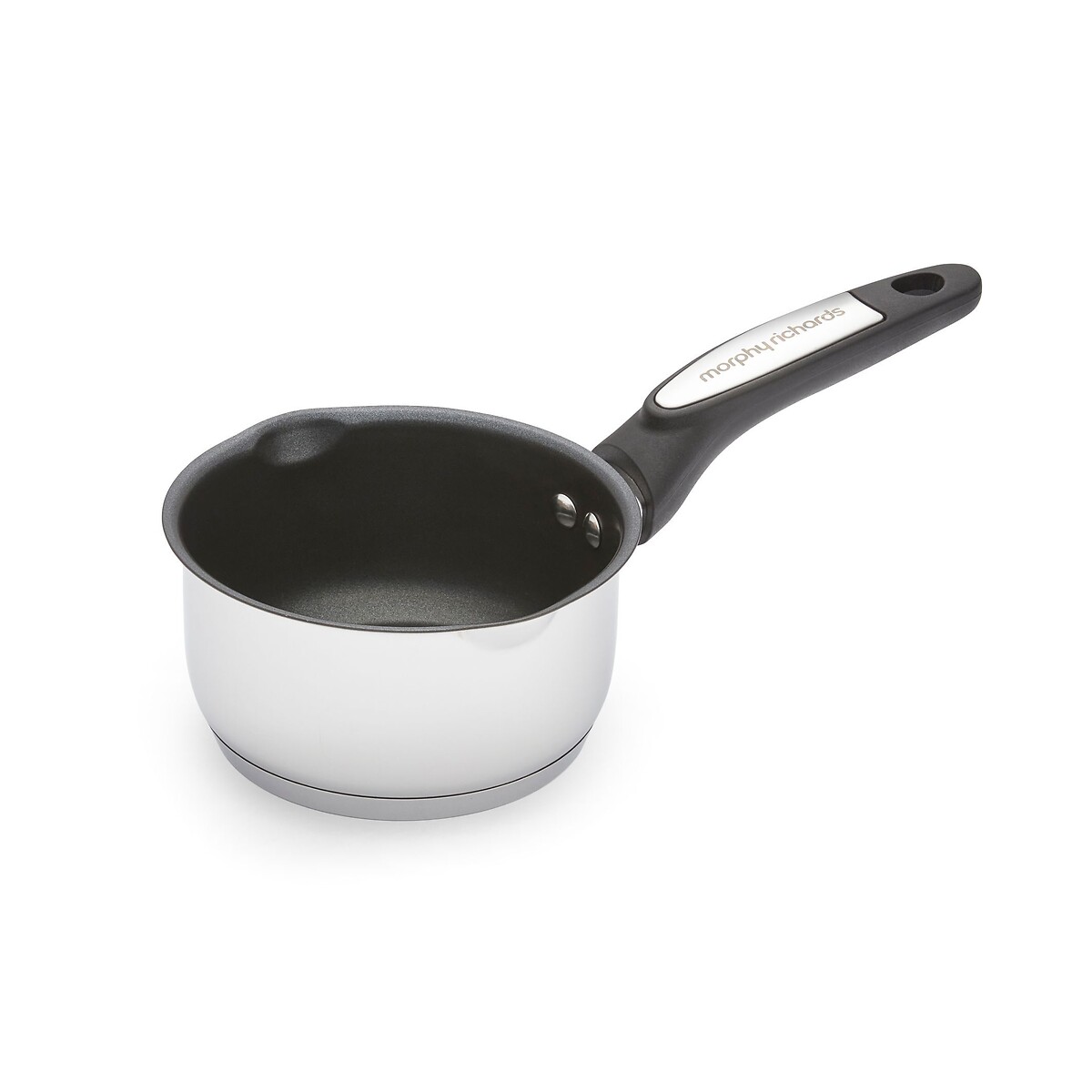 5-Piece Stainless Steel Saucepan Set graphite, MORPHY RICHARDS