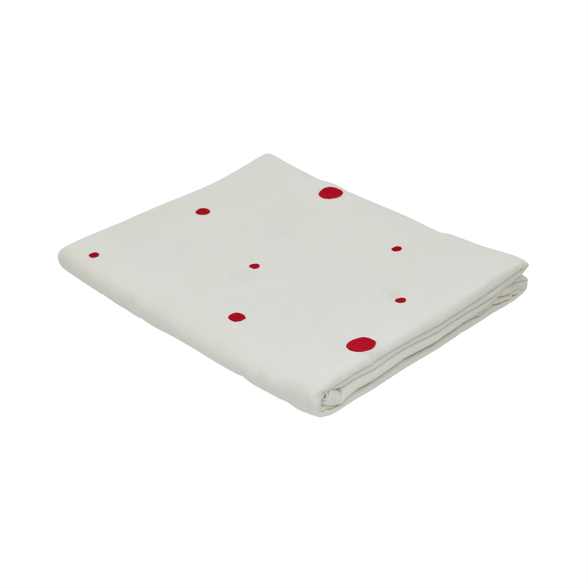 Nappe en coton LIVING blanc, OYOY LIVING DESIGN
