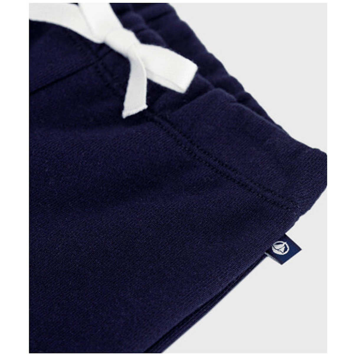 Cotton Trousers navy blue, PETIT BATEAU