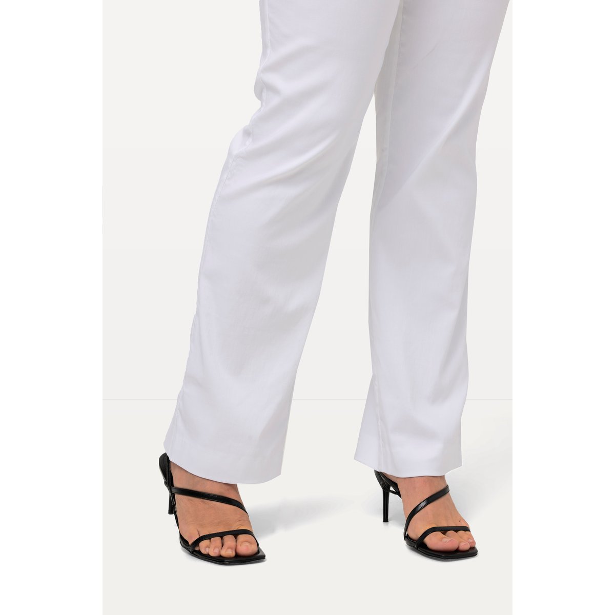 Pantalon classique en bengaline blanc neige, ULLA POPKEN