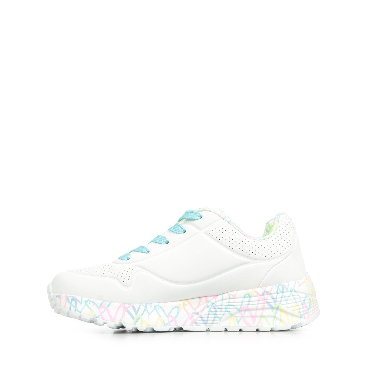 Baskets Uno Lite Lovely Luv wht/pnk/turq, SKECHERS