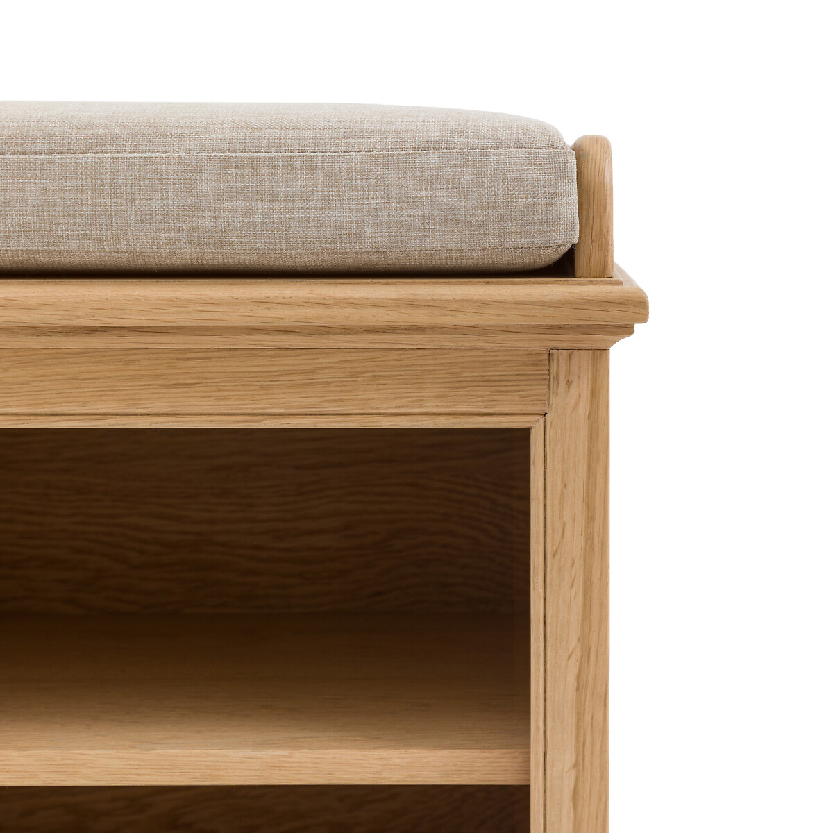 Harriet Oak Hallway Bench light oak wood, SO'HOME
