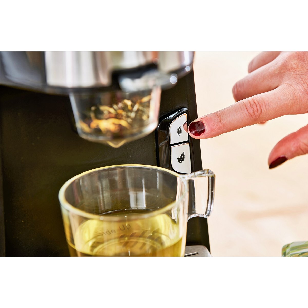Machine à thé, théière électrique tea time crème, SENYA