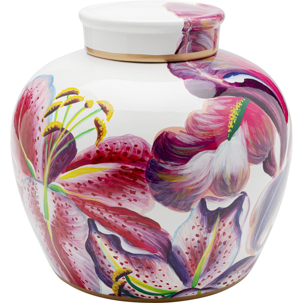 Boîte lys en porcelaine blanc, KARE DESIGN