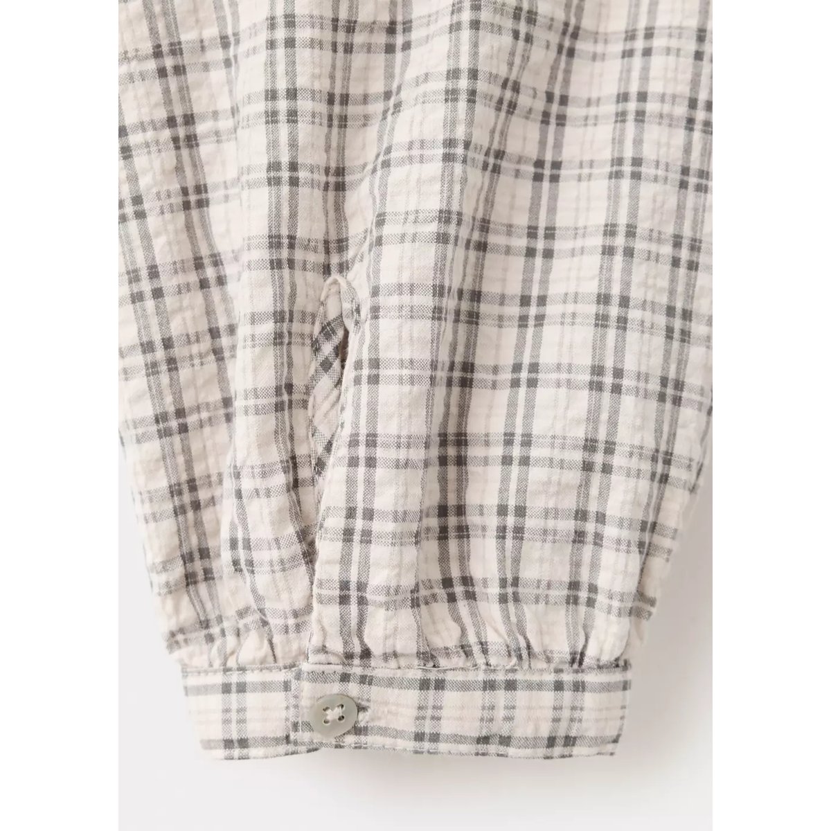 Blouse coton col à volant blanc cassé, MANGO TEEN