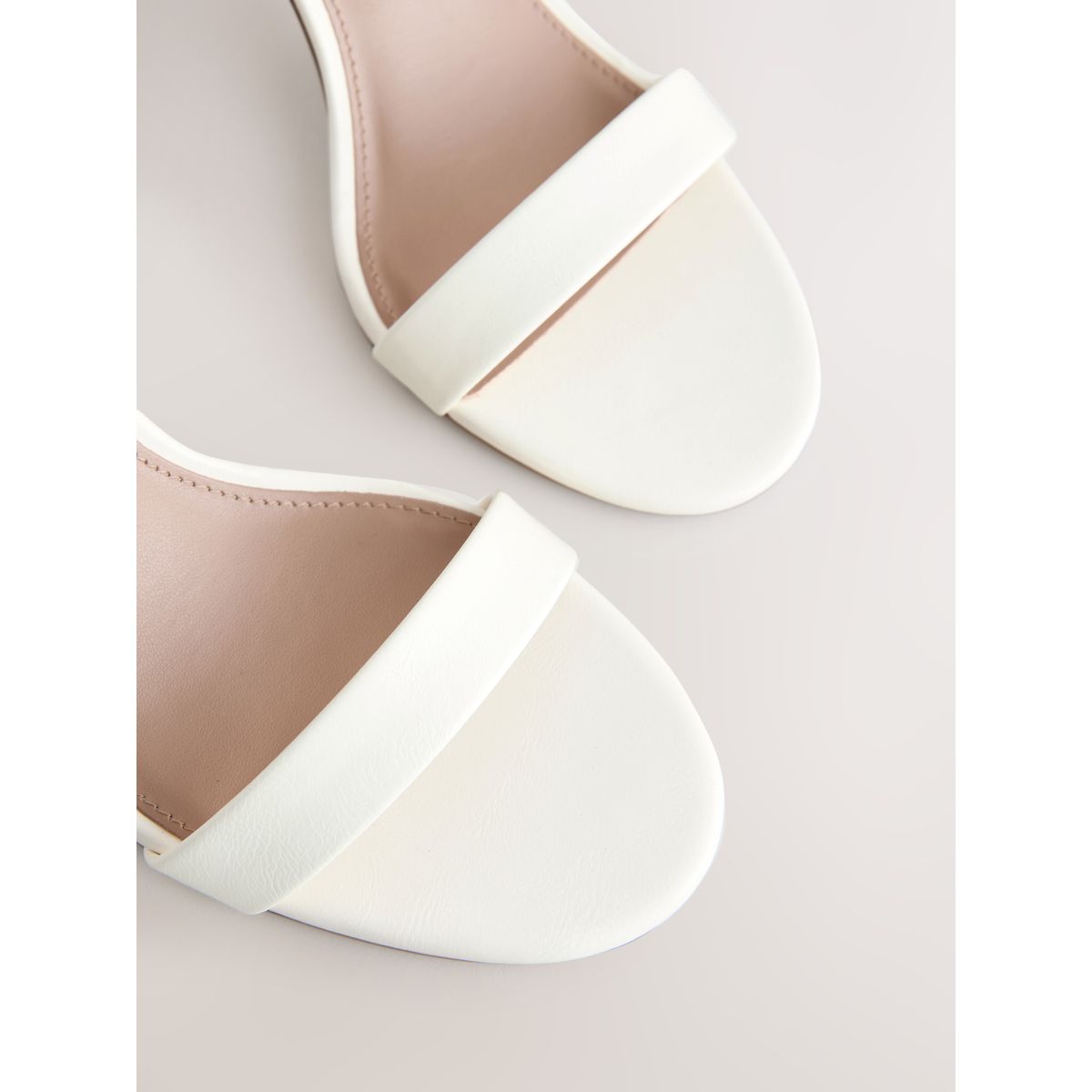 Sandales à talons carrés forever comfort® blanc, NEXT