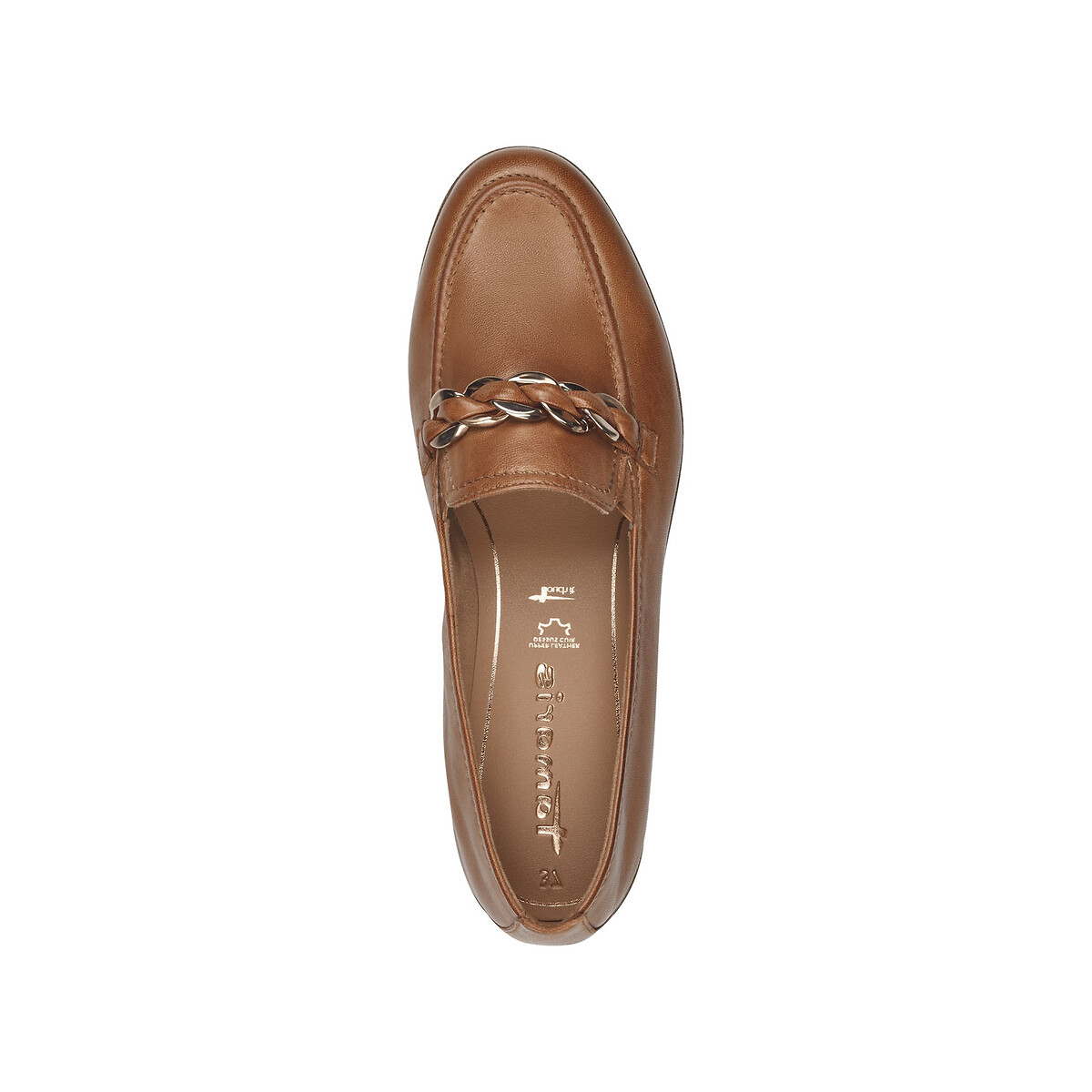 Loafers in leer cognac , TAMARIS
