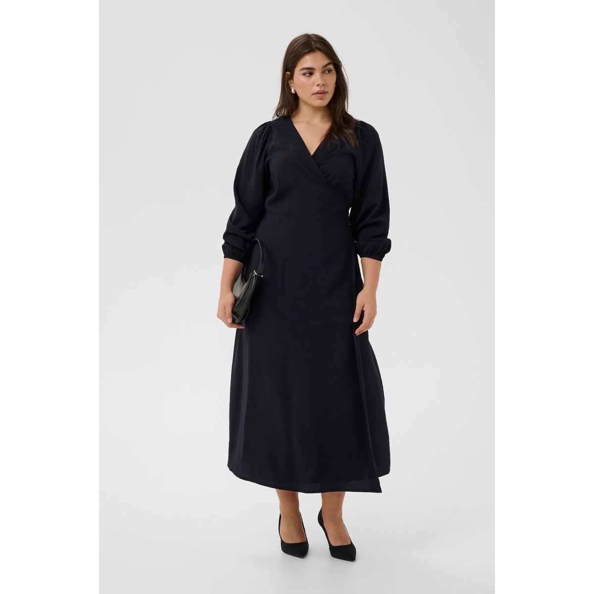 Robe bleu marine, KAFFE CURVE