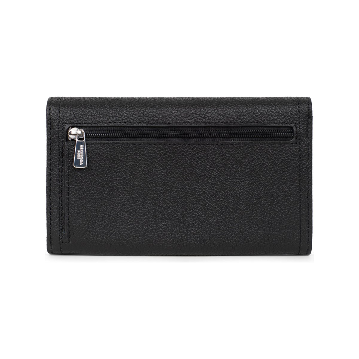 Portefeuille long  MIRABELLE noir, HEXAGONA