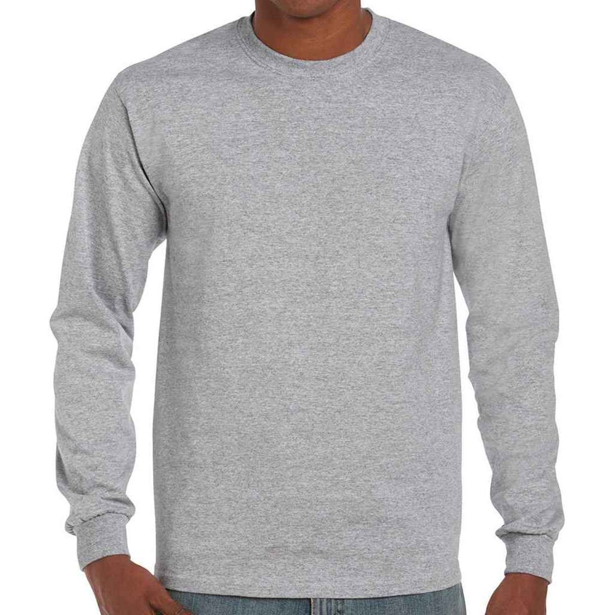 T-shirt ULTRA COTTON gris, GILDAN