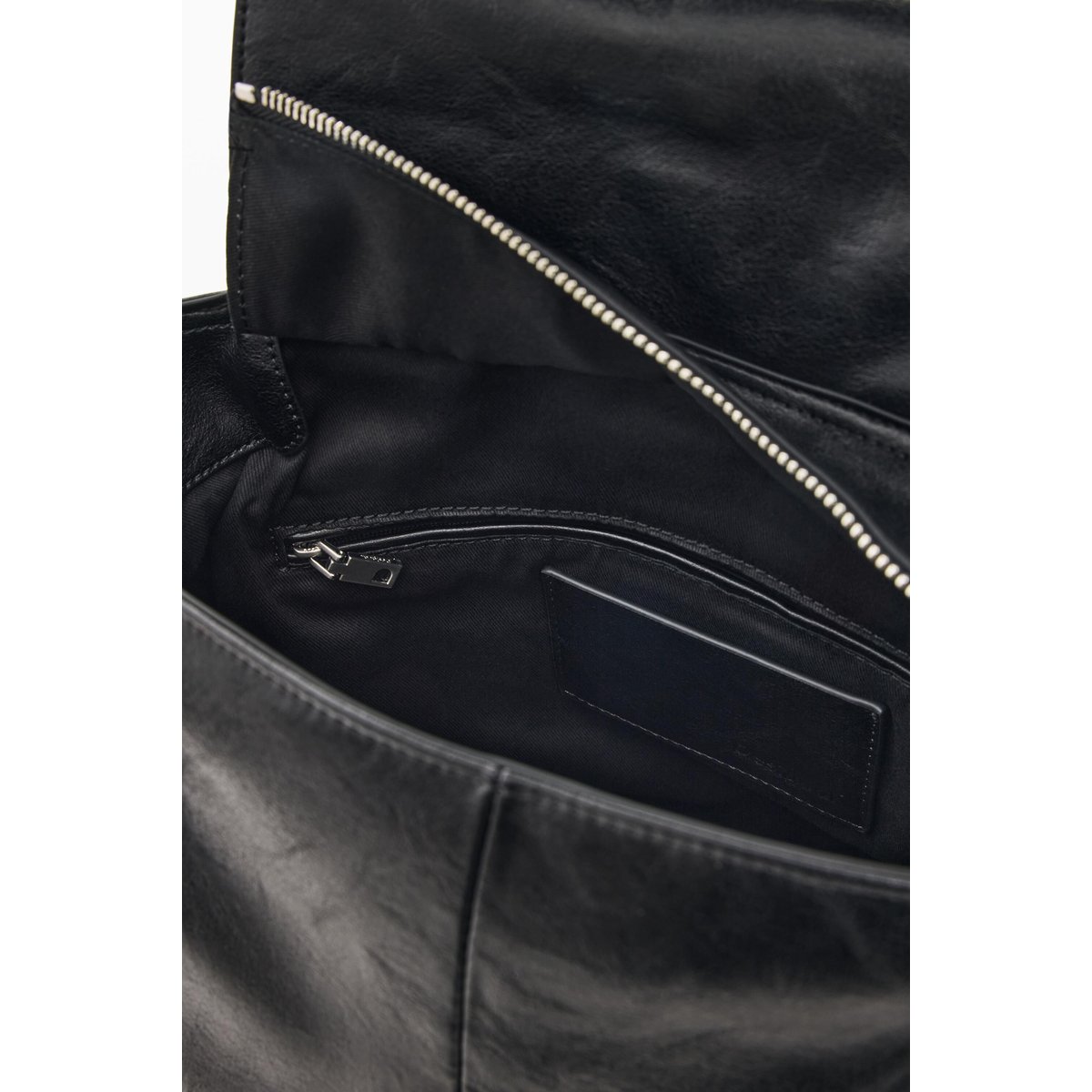 Petit sac à dos effet cuir noir, DESIGUAL