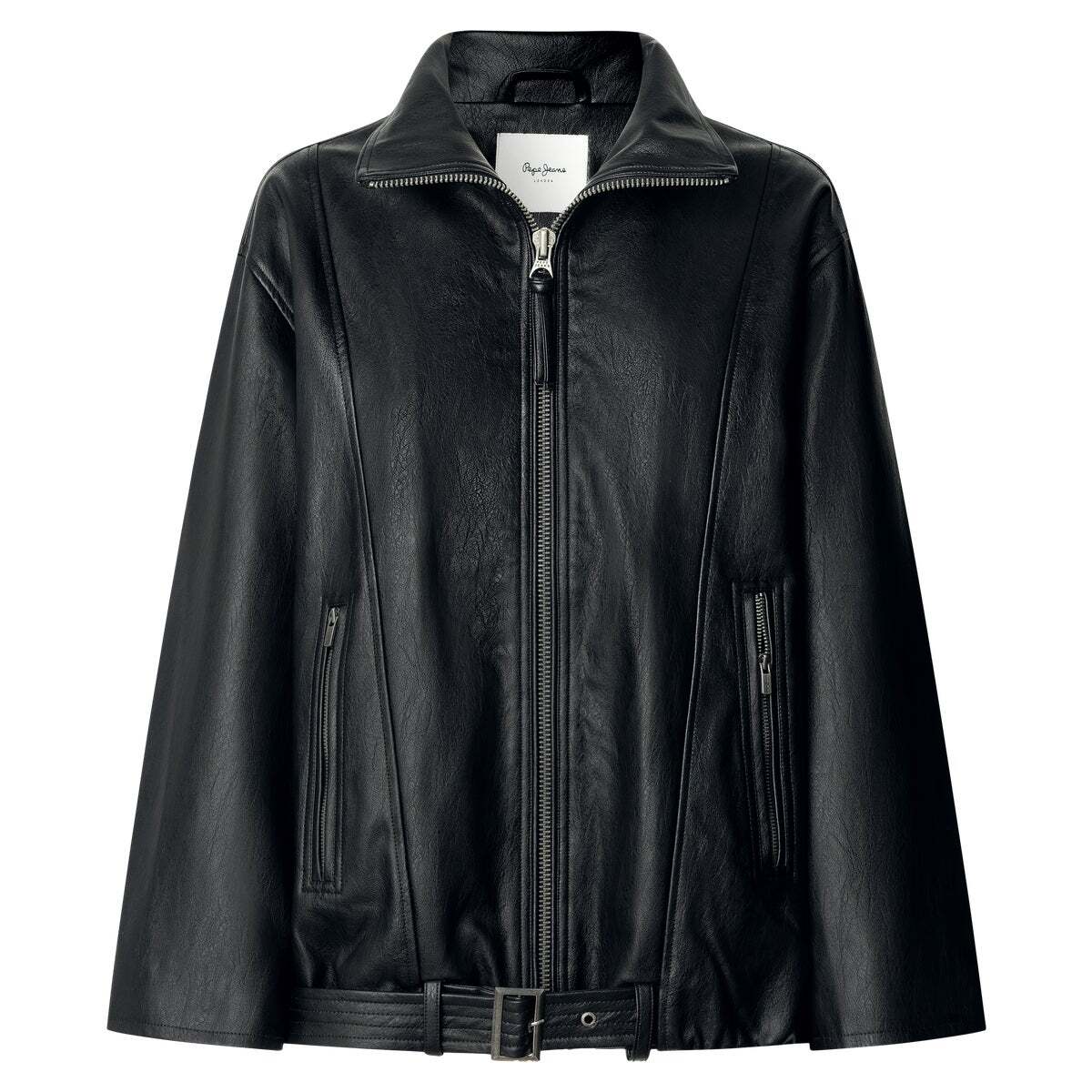 Veste Effet Cuir noir, PEPE JEANS