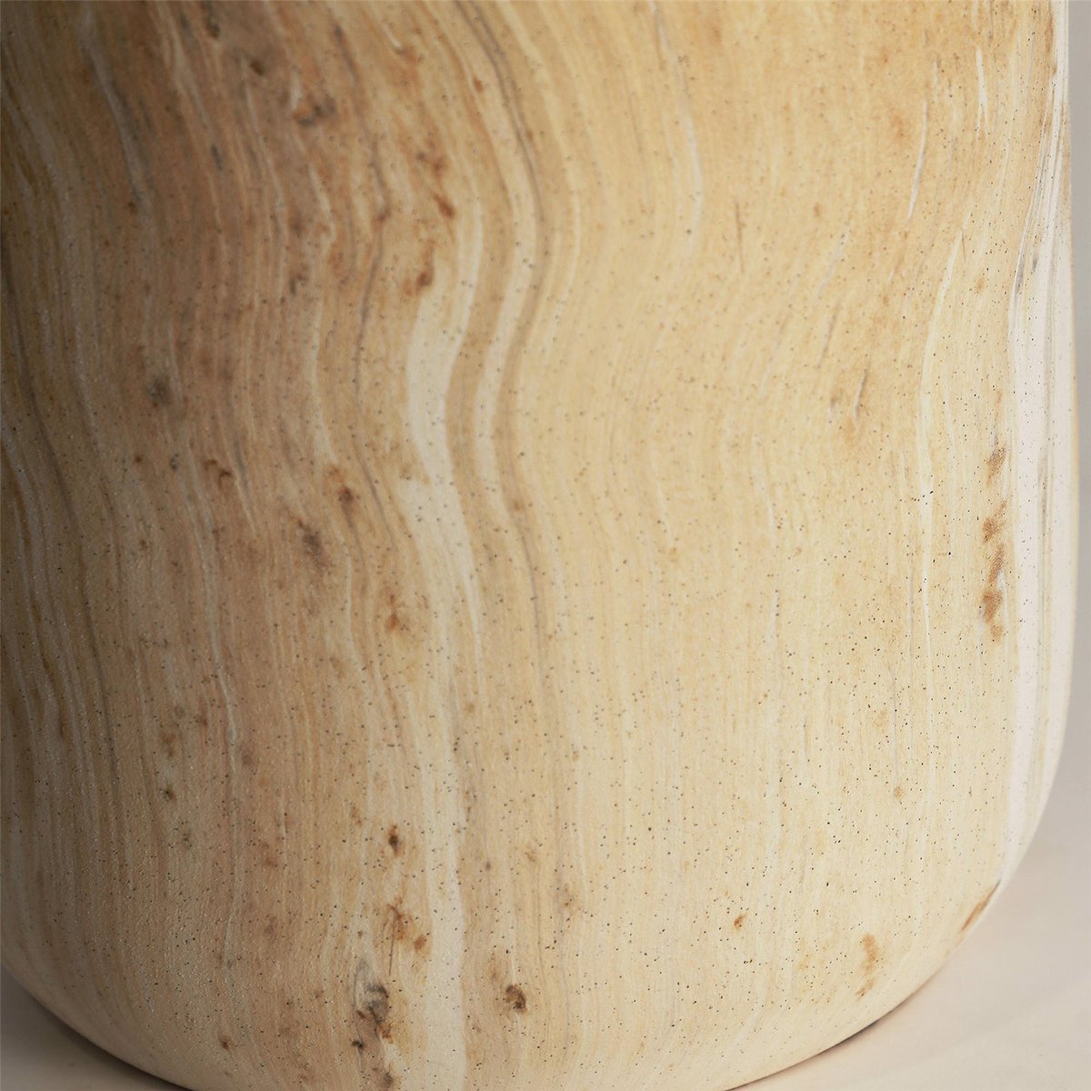 Table d'appoint en céramique VACIO tons bruns, RECOLLECTION