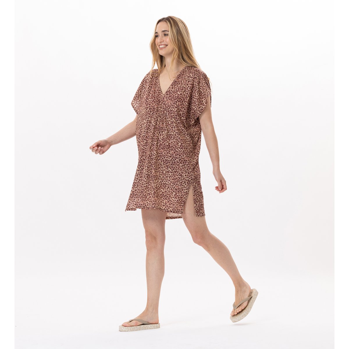 Kaftan en Maille FESTIVAL 940 multicolore, LE CHAT