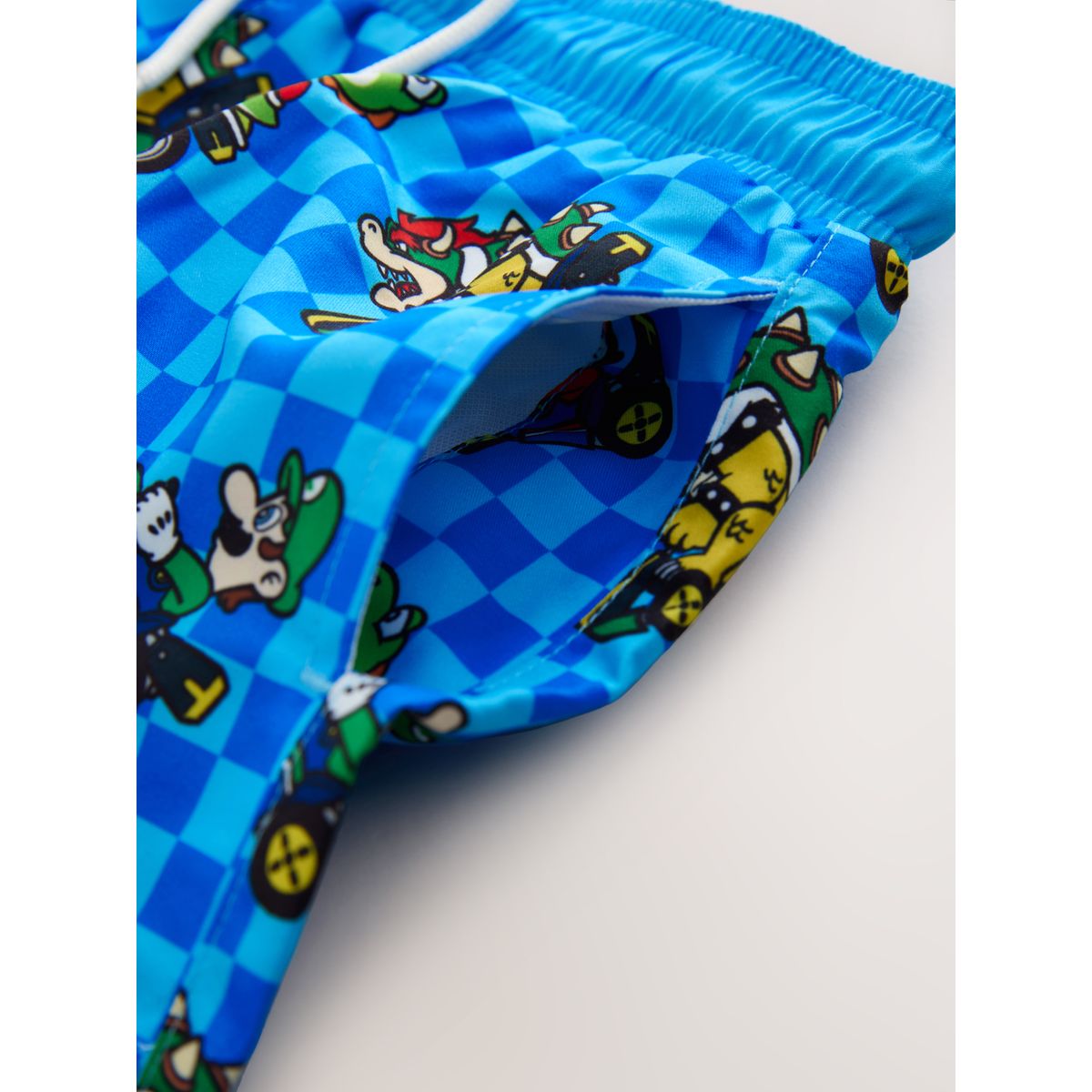 Short de bain mario bleu, NEXT