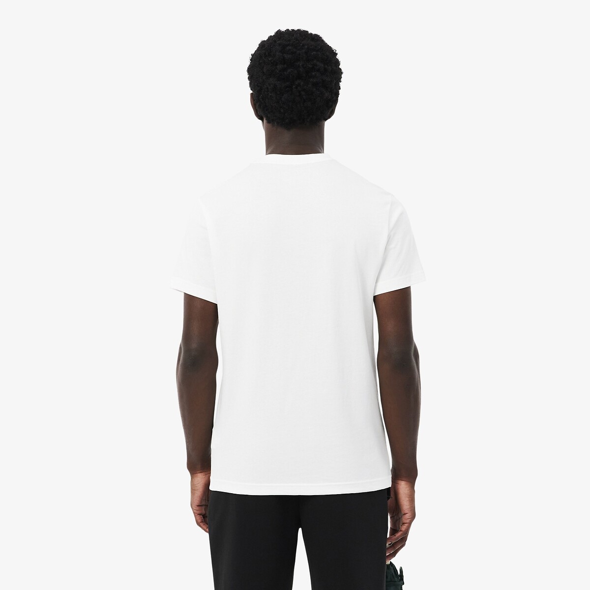 XXL Logo Print Sports T-Shirt white, LACOSTE