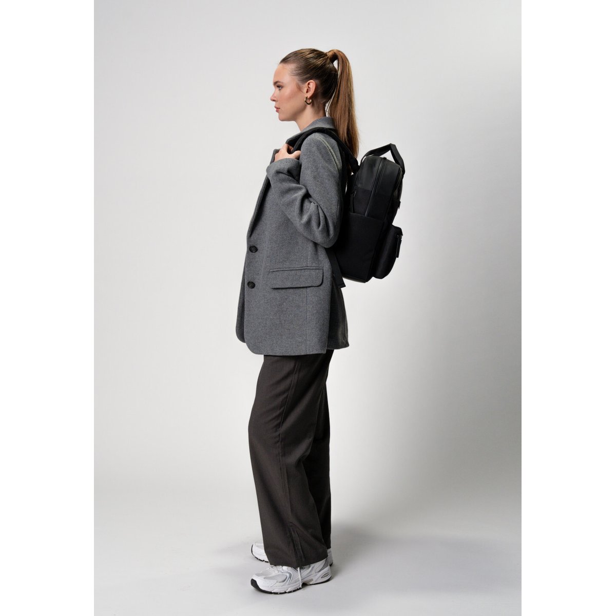 Rucksack BERGEN PRO noir, KAPTEN & SON