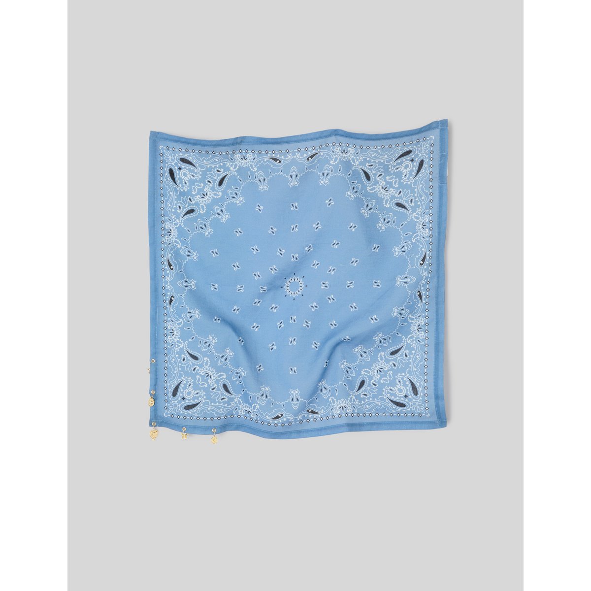 Foulard bandana bleu moyen, BZB