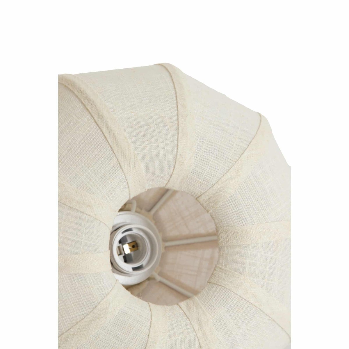 Lampe Suspendue Métal ZOSIA crème, LIGHT & LIVING