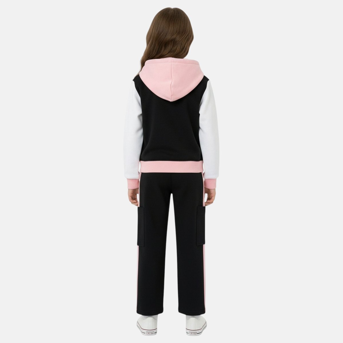 Ensemble veste teddy boutonnée et pantalon de jogging DANSE noir, LEE COOPER
