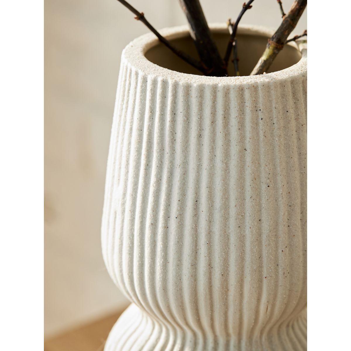 Vase texturé naturel, NEXT