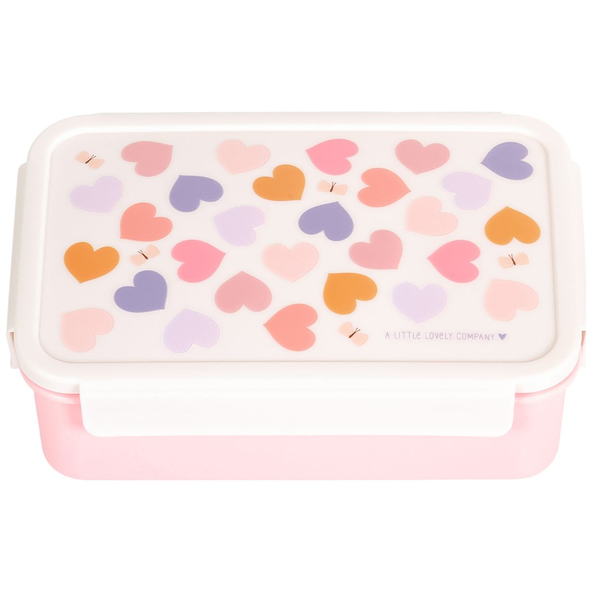 Lunch box rose, orange, violet, A LITTLE LOVELY COMPANY