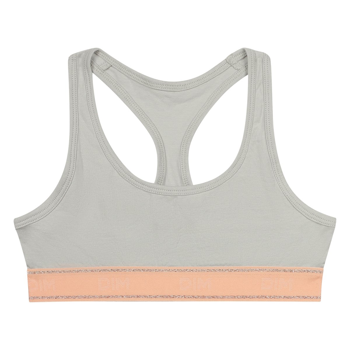 Pocket Coton Soutien-gorge Sans Armature X1 gris clair, DIM