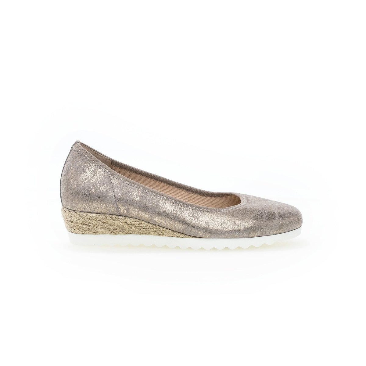 Ballerines en beige-doré, GABOR
