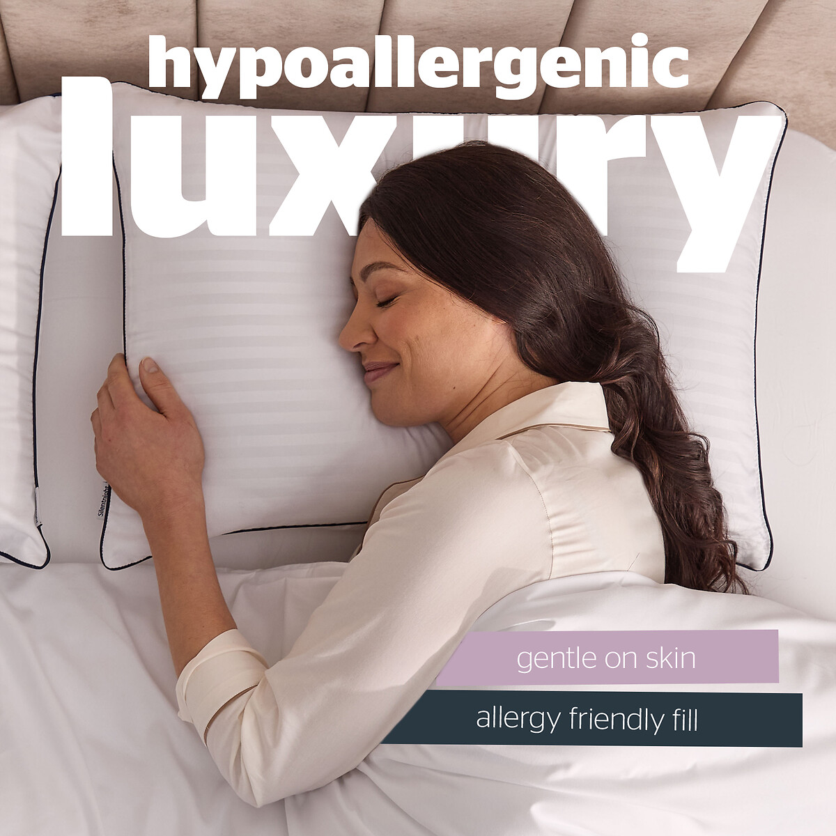 Hotel Collection Pillow Pair white, SILENTNIGHT