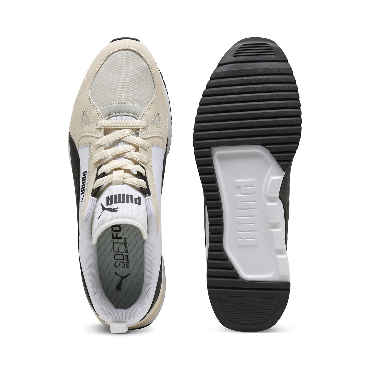 Baskets R78 Cyclone blanc/noir, PUMA