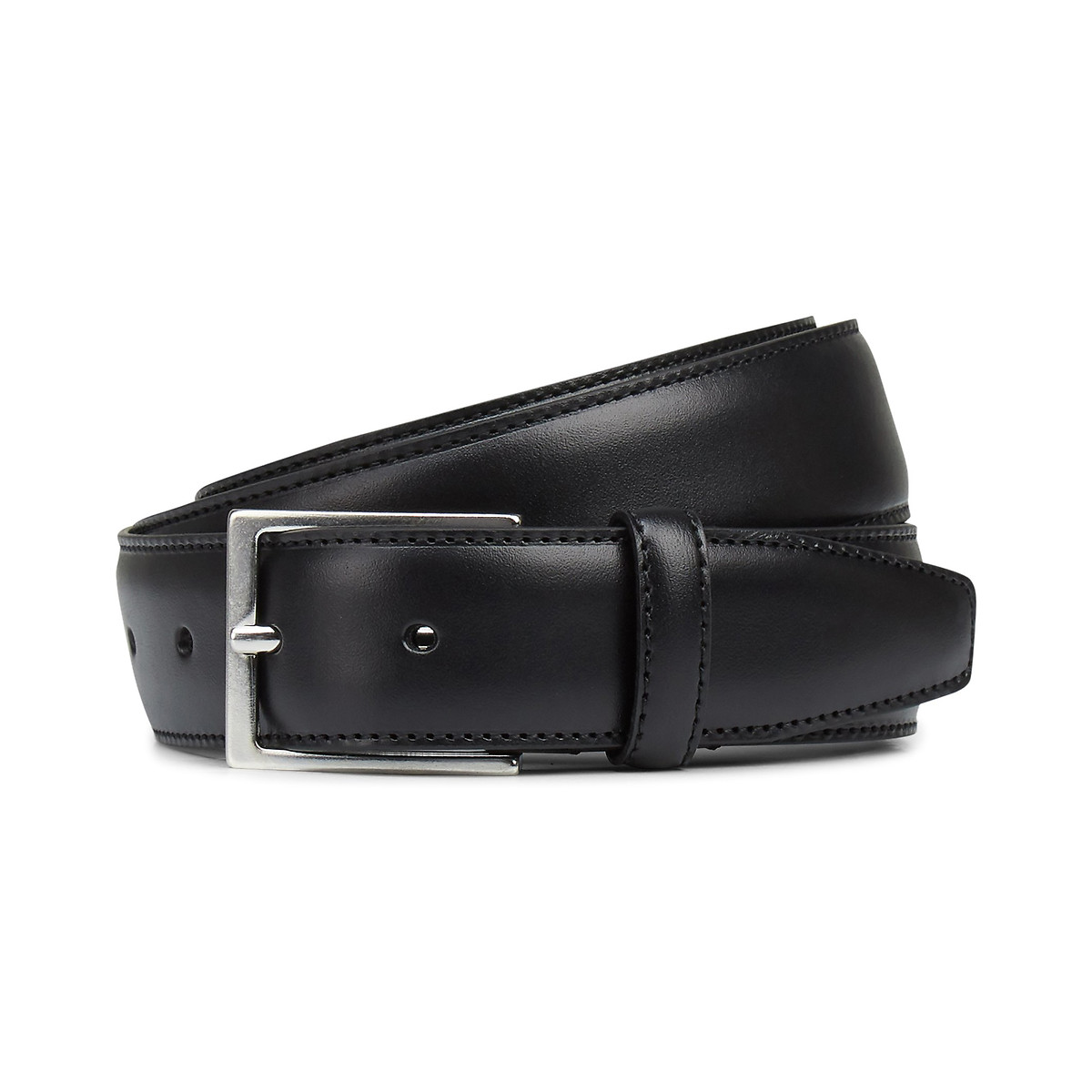 Ceinture cuir noir, JACK & JONES