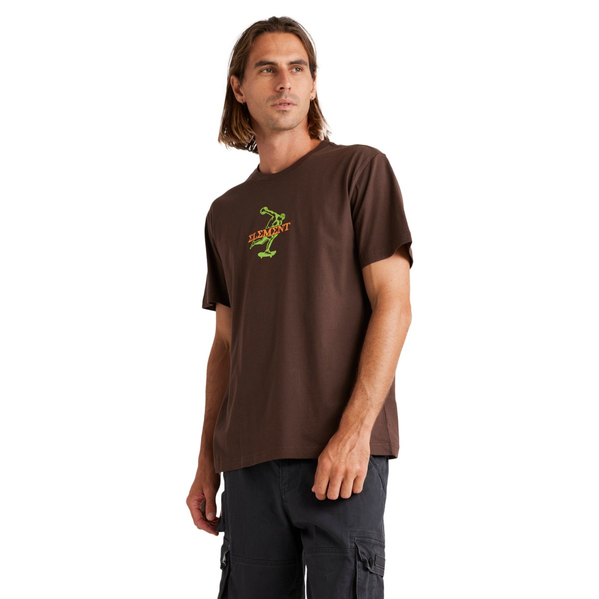 T-shirt à manches courtes ALL DISCIPLINES marron bracken, ELEMENT