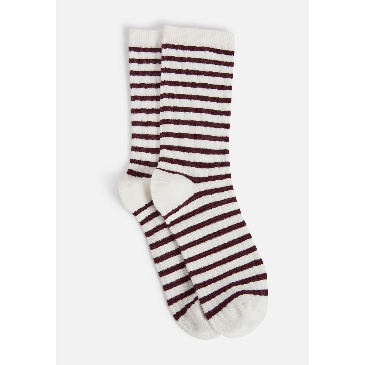 Paires de chaussettes fantaisie - Lot de 2 marron lot beige, DAMART
