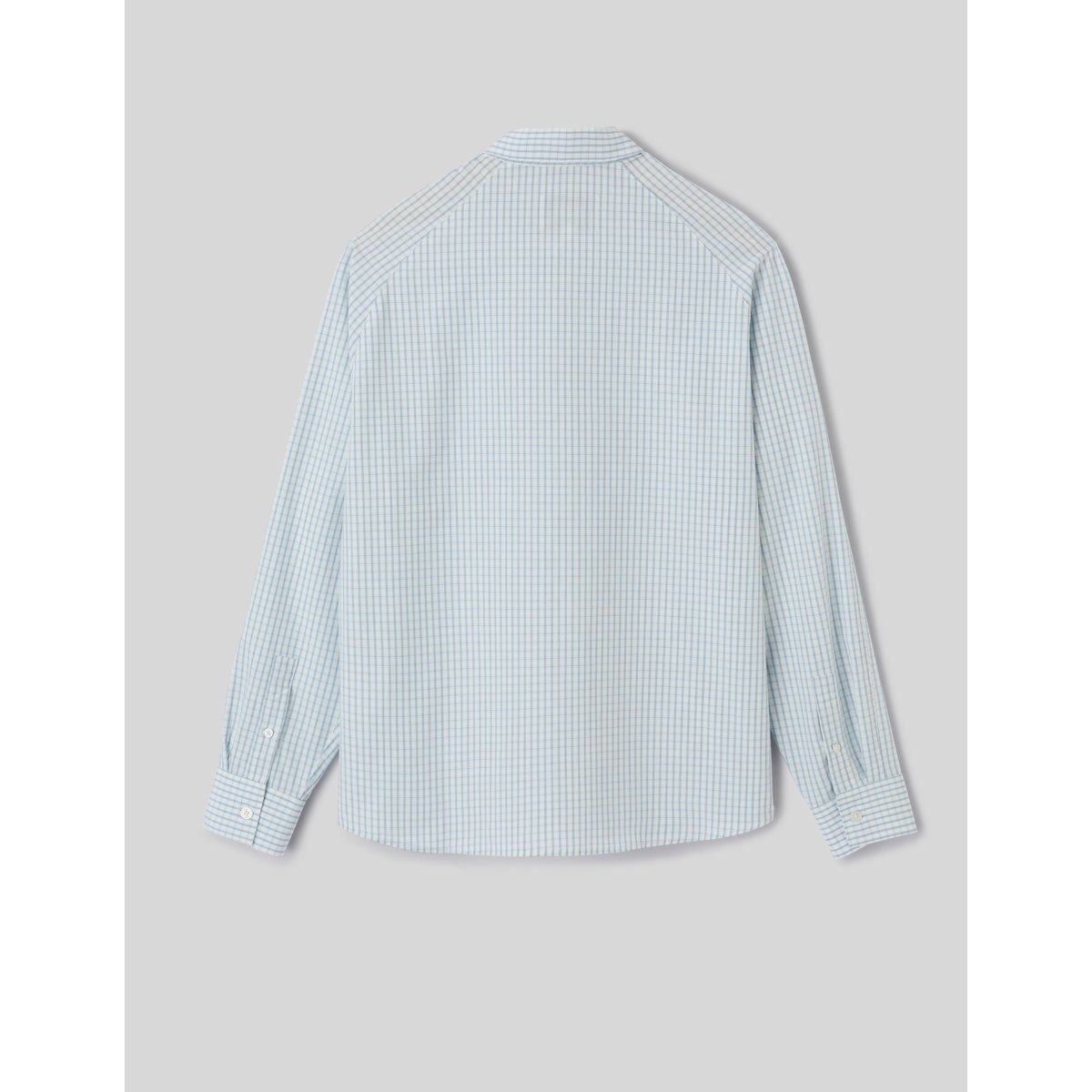 Chemise à carreaux bleu foncé, BZB