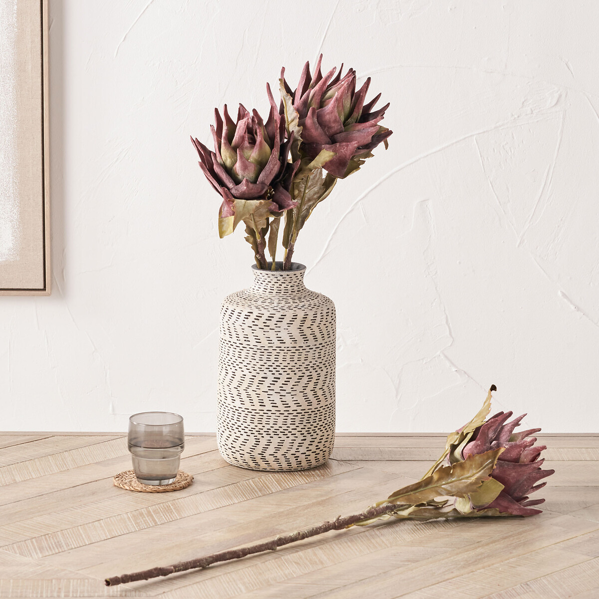 Set of 6 74cm Mulberry Lotus Stems brown              , ÉDITÉ