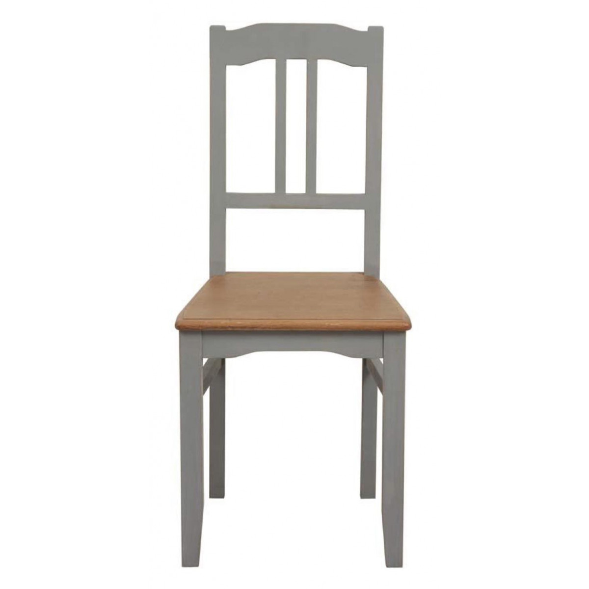 Lot de 2 chaises - ESQUISSE gris, INTERIOR'S