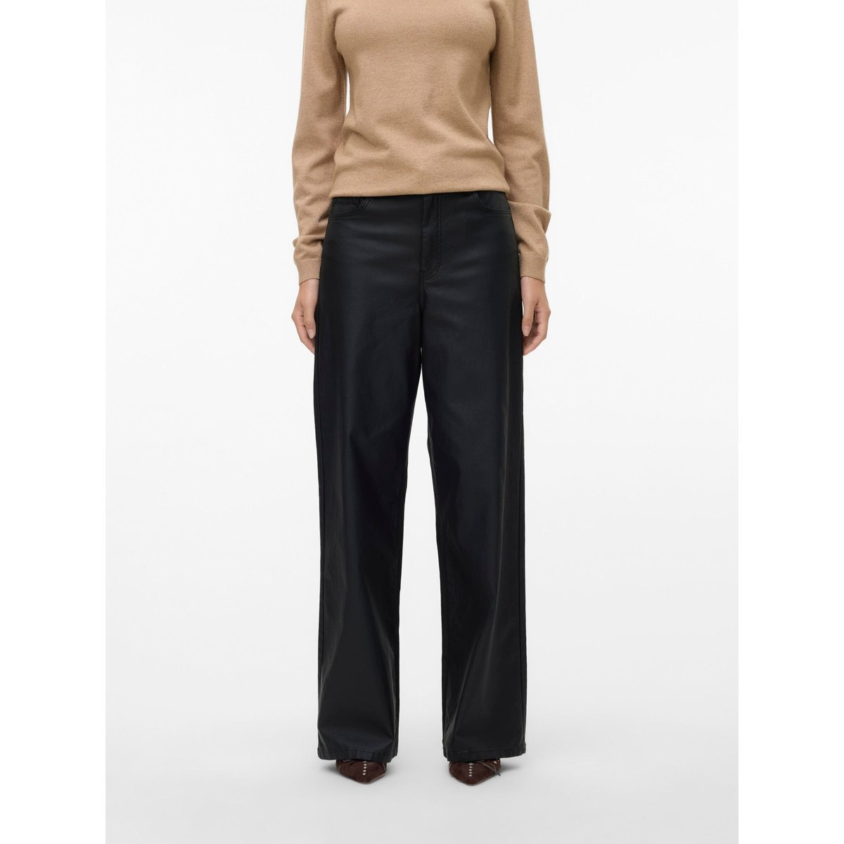 Jean À Coupe Large black, VERO MODA
