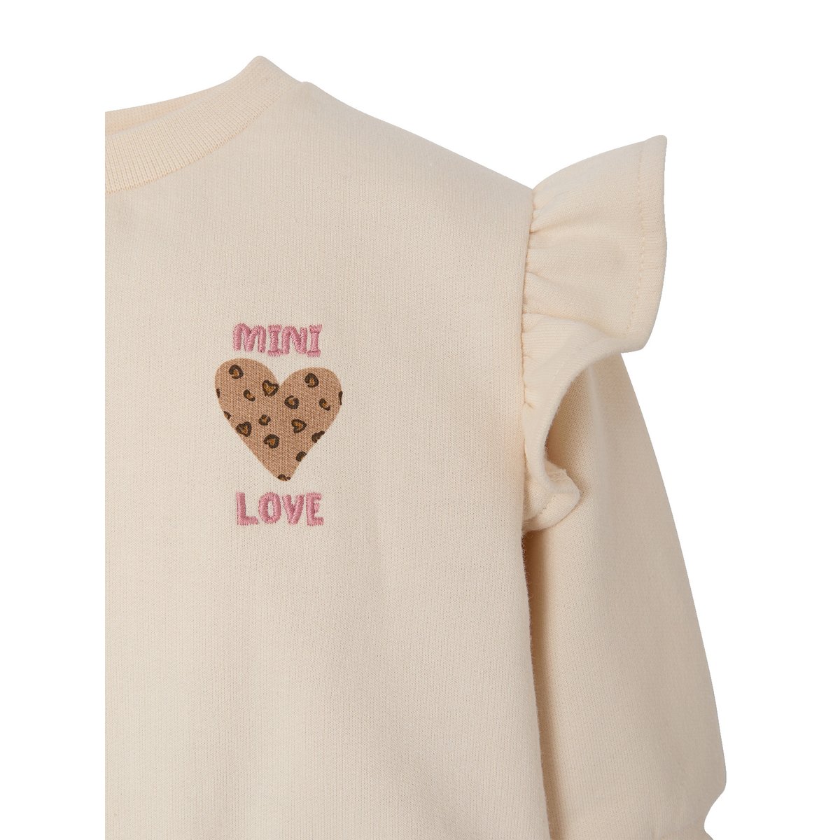 Robe manches longues vanille, VERTBAUDET