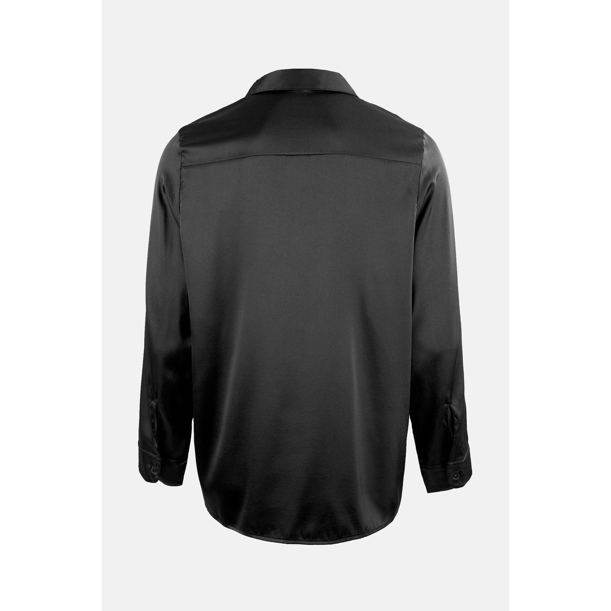 Chemise de nuit en soie SILK'N MOON noir, MAISON LEJABY