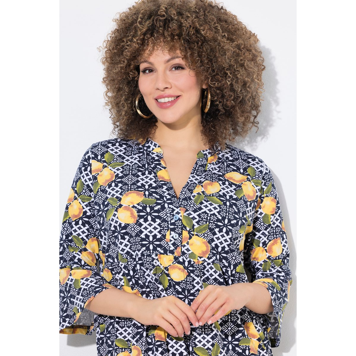 Robe en jersey marine, ULLA POPKEN
