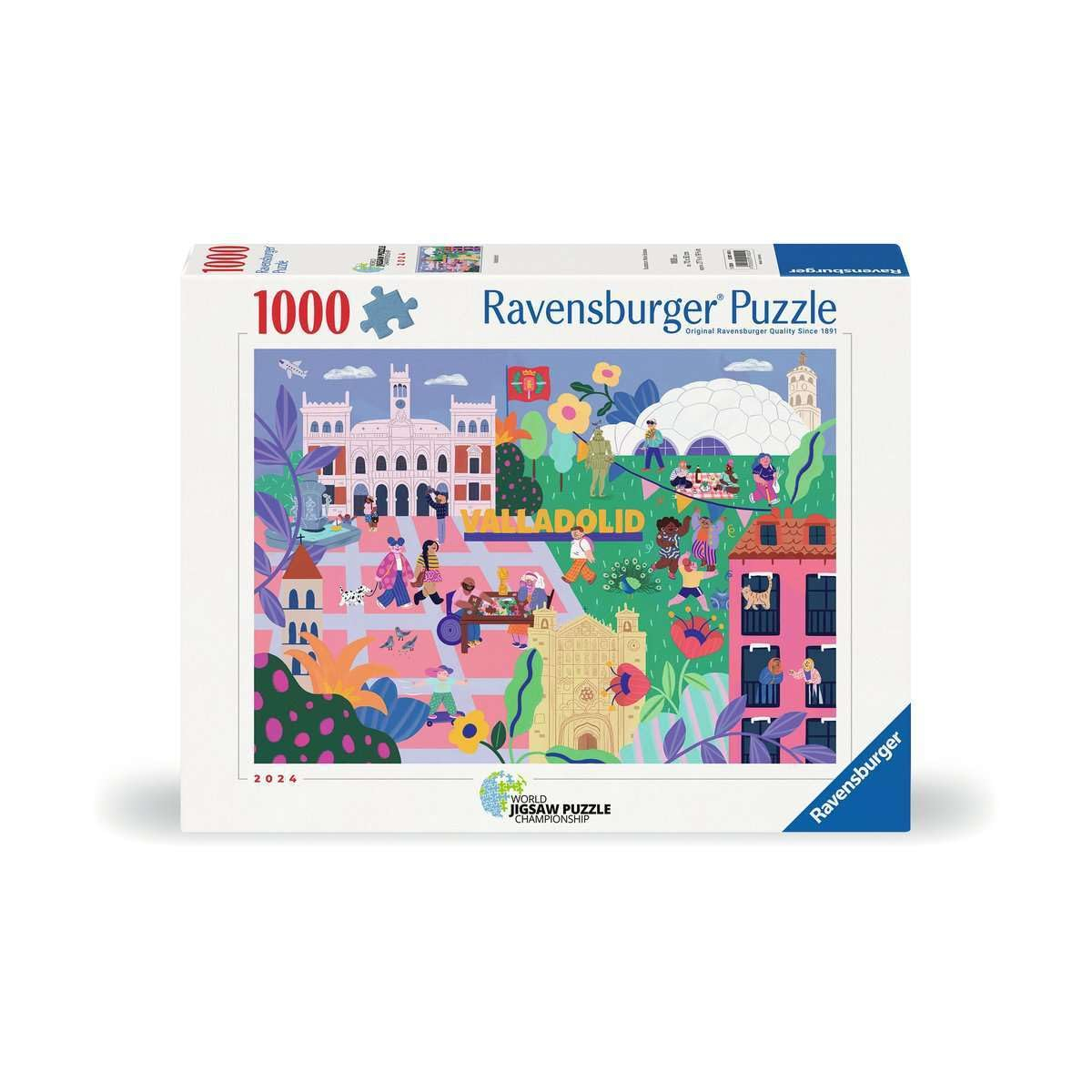 1000 p  Valladolid de Marie Boiseau bleu, RAVENSBURGER
