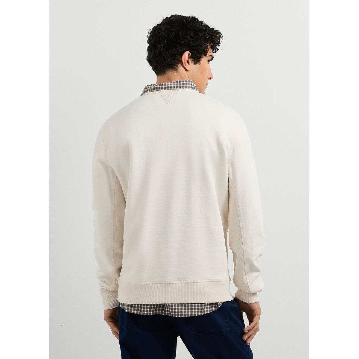 Sweat col rond ivoire, PEPE JEANS