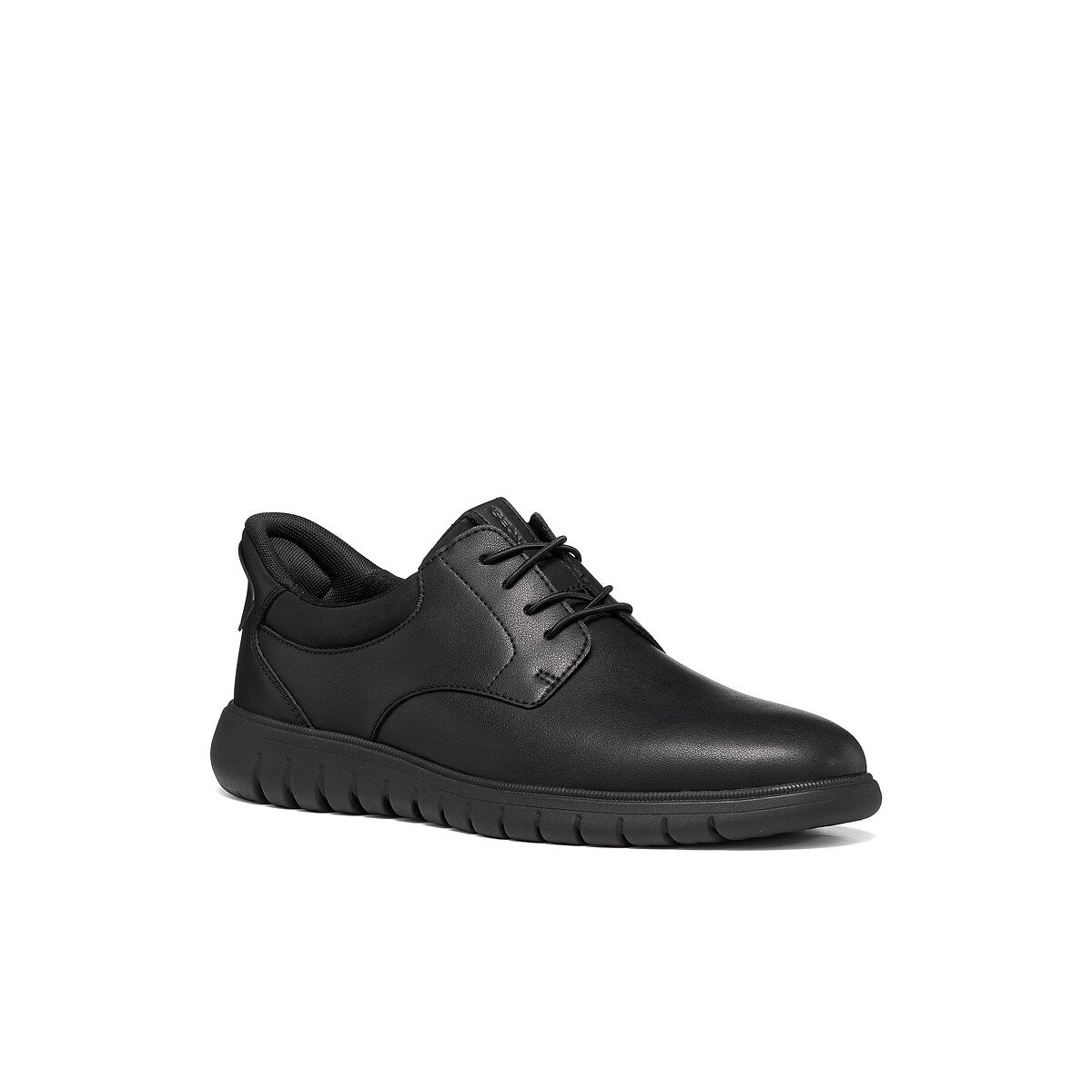 Derbies en cuir, FLEXTRIDE PLUS, FAST-IN noir, GEOX